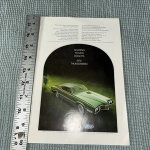 1970 Ford Thunderbird Advertisement - Picture 1 of 2