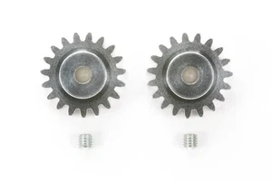 Tamiya 84182 08 Module Pinion Gear (19T) (2 Pcs.), Fighter Buggy/Mad Bull/DT02/D - Picture 1 of 2