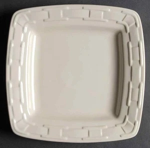 Longaberger Woven Traditions Ivory Square Luncheon Plate 9490990 - Picture 1 of 1