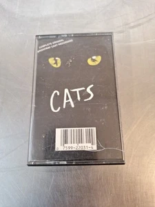 Cats original Broadway Act One Cassette tape 1983 Andrew Lloyd Webber - Picture 1 of 3