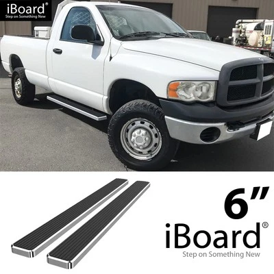 APS Polished Steel Step 6in Fit Dodge Ram 1500 2500 3500 Regular Cab 02-08 Foto 1 de 4