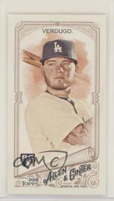2018 Topps Allen & Ginter Mini No Number Alex Verdugo #293 Rookie RC - Image 1 of 2