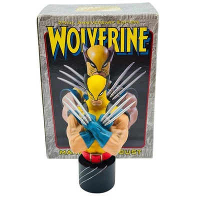 "Estatuilla mini busto Bowen Designs Marvel Wolverine 5,5"" de alto EN CAJA" Foto 1 de 4