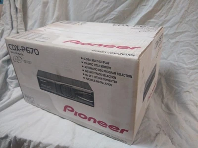 Pioneer CDX-P670 Multi-CD Player - Brand New - Image 1 of 2