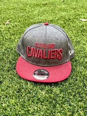 Cleveland Cavaliers Grey & Red New Era Hat (snap Back) - Image 1 of 4