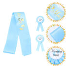 1 Set Dad To Be Badge Pin Mom To Be Badge Mommy To Be Sash Baby Shower