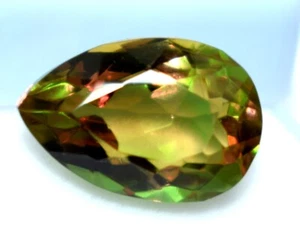 9 Ct Pear Cut Alexandrite Multi Color Changing Alexandrite For Jewelry Making - Picture 1 of 4
