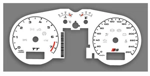 Audi TT MK1 instrument cluster face (km/h and MPH versions are avaliable) - Picture 1 of 1