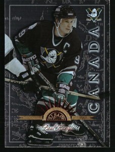 Paul Kariya 1997 Leaf International #6 Hockey Card