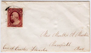 #26A-3 Centesimi 1857, 13L10L, ex Starnes, a Martha Martin cura di Erastus Lincoln - Foto 1 di 2