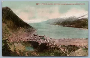 Postcard Birds Eye View Juneau And Treadwell Mines Juneau Alaska USA - Picture 1 of 2
