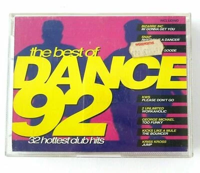 The Best of Dance 92 Original Double Cassette 1992 Telstar Records STAC 2610 - Image 1 of 4