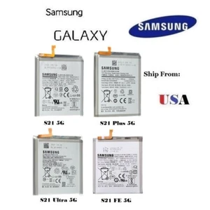 OEM Battery Replacement for Samsung Galaxy S21 S21 Plus S21 Ultra S21 FE 5G - Picture 1 of 17