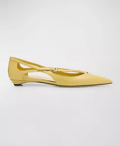 Prada | Pointed-Toe Ballet Flats | "Polline" Color | Size EU40 - Picture 1 of 7