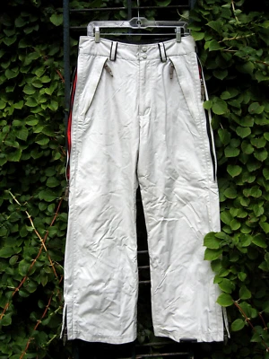 PANTALONES ESQUÍ SNOWBOARD BONFIRE FUSION C10 MUJER TALLA M GRIS IMPERMEABLE TRANSPIRABLE UE Foto 1 de 4