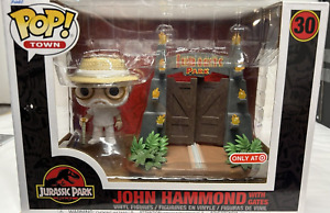Funko Pop! Town Jurassic Park Movies Dino John Hammond with Gates Target #30