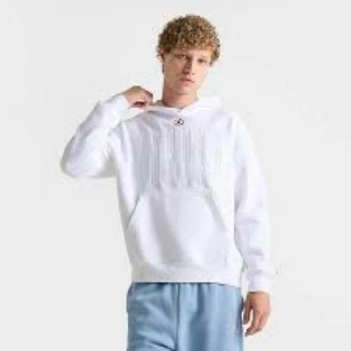 Nike Jordan Brooklyn Fleece Hoodie Pullover 84 Olympics White Men 3XL HJ6364-100