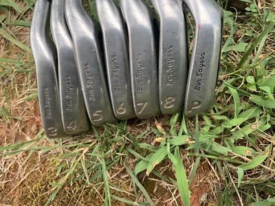 Ben Sayers  Angle Cut Golf Clubs Iron Set 3-8 And Pw R-Flex Steel R300U - Image 1 of 4