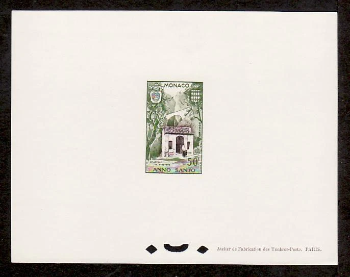Monaco Sc272 Holy Year, Chapel of St. Devote, Deluxe Proof. - Image 1 of 1