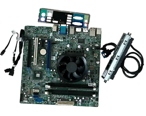 DELL OPTIPLEX 7010 LGA1155 MB COMBO INTEL i5-3470 4GB RAM HEATSINK/FAN I/O Plate - Afbeelding 1 van 11
