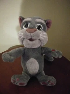 Dragon-i Toy Recording Talking Tom and Friends Plush Kitty Cat Gray 9" Works - Picture 1 of 7