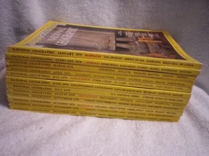 NATIONAL GEOGRAPHIC MAGAZINES 1979 COLLECTIBLE CHOOSE ONE - Picture 1 of 25