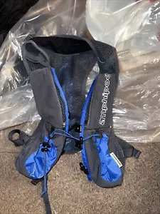 Amphipod Purerun Freeform Soft-Tech Hydration Vest Gray Blue - Trail Running - Picture 1 of 1