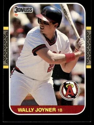 1987 Leaf #252 Wally Joyner RC California Angels - Image 1 of 2