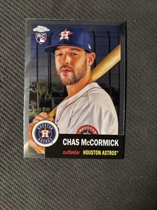 2022 Topps Chrome Platinum Anniversary #128 Chas McCormick RC - Foto 1 di 2