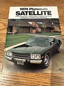 1974 Plymouth Satellite and Road Runner Verkaufsbroschüre Katalog - Bild 1 von 10