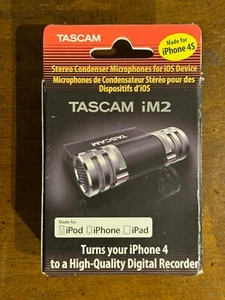 TASCAM iM2 Stereo Condenser Microphone for IOS Device - Picture 1 of 4