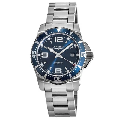 New Longines HydroConquest Automatic 41mm Blue Dial Men's Watch L3.742.4.96.6 - Image 1 of 3
