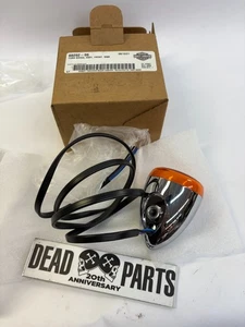 Harley OEM NIB front dual filament bullet turn signal directional lamp 69292-06 - Picture 1 of 4