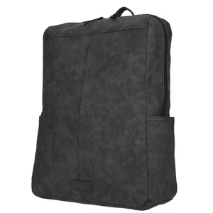 Großer Damen Rucksack Leder Optik Tasche Schulrucksack Fahrradrucksack Kurier - Picture 1 of 28