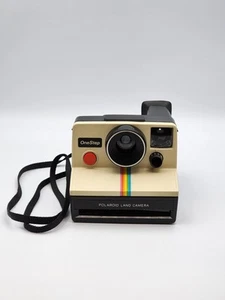 Vintage Polaroid One Step Instant Land Camera Rainbow Stripe *Untested-Read* - Picture 1 of 15