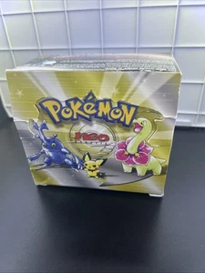 Pokemon Unlimited Neo Genesis Set Booster Box - Open & Empty - WOTC US English B - Picture 1 of 4