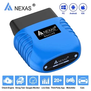 NEXAS NexLink Car Bluetooth OBD2 Automotive Diagnostic Scan Tool for IOS Android - Picture 1 of 10