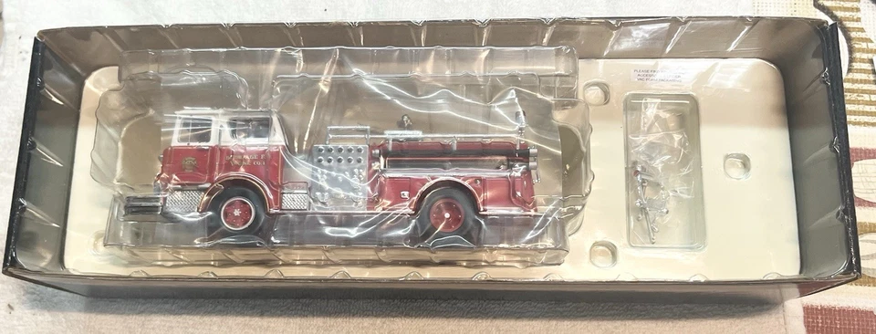 Corgi Heroes Under Fire 1:50 Scale Mack CF Pumper Bethpage, NY Engine Co. 1 - Image 1 of 4