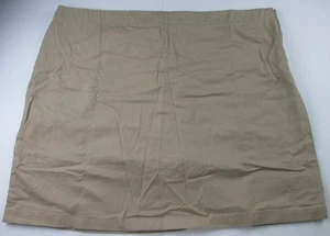 LANDS END Khaki School Uniform Top of Knee Chino Skort Womens 22W *VGC* - Picture 1 of 5