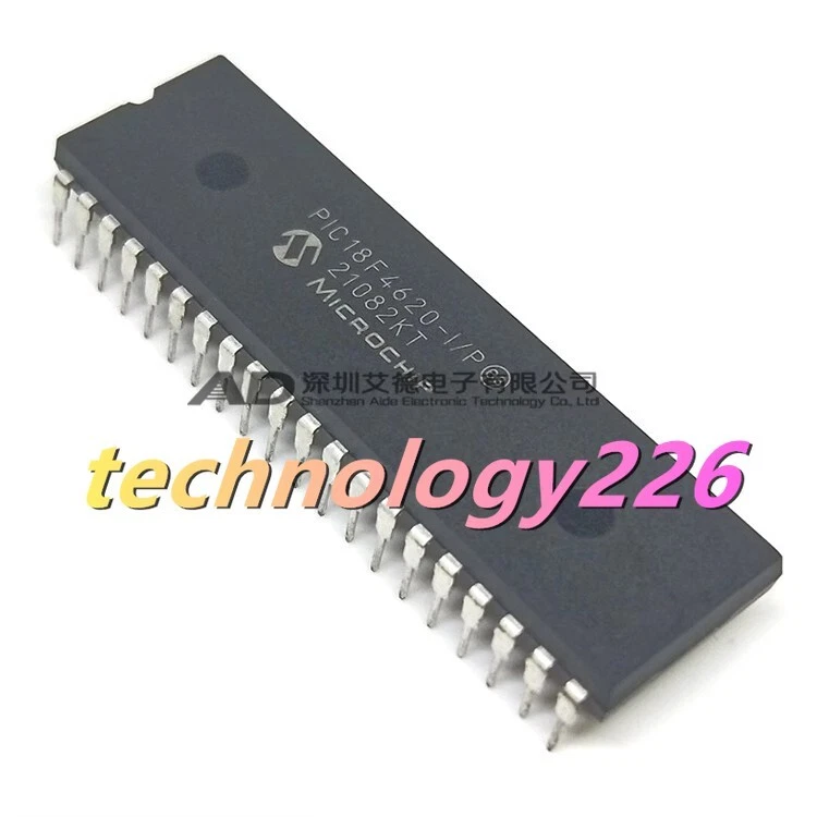 1 pieza nuevo pic18f4620-i/p pic18f4620 dip-40 #kd Foto 1 de 1