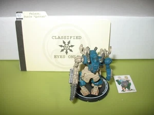 =Mechwarrior BANNSON'S RAIDERS Suzie "Qutter" Falson 117 Ghost con dossier 04= - Imagen 1 de 1