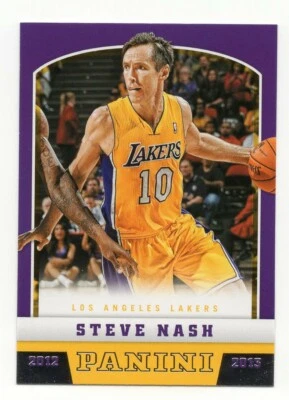 2012-2013 Panini Basketball #157 Steve Nash Card - Image 1 of 2