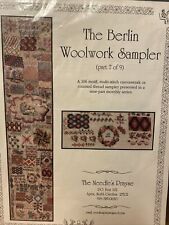 The Berlin Woolwork Sampler Part 7 of 9, Chart Needle's Prayse 2004 Orig Print