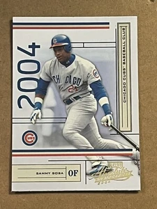 2004 PLAYOFF ABSOLUTE MEMORABILIA - SAMMY SOSA CUBS #43 - Picture 1 of 2