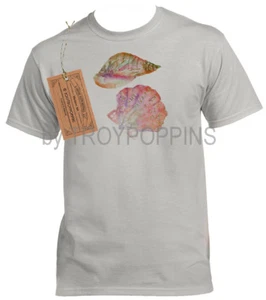 1-CAMISETA IMPRESA GRÁFICA DE VIAJE DE VACACIONES DE VIAJE DE CRUCERO DE VIAJE CON CÁSCARAS MAR OCÉANO PARA HOMBRE - Imagen 1 de 6