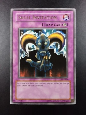 YUGIOH 2002 | SKULL INVITATION | PSV-056 | NA PRINT | RARE | NEAR MINT - Bild 1 von 4
