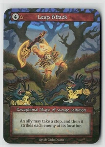 Sorcery Contested Realm Beta Leap Attack x3 NM Exceptional - Picture 1 of 2