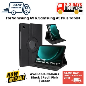 Für Samsung A9 & A9 Plus Gen Leder Wallet Stand Case Hülle 360 Schutz - Bild 1 von 1
