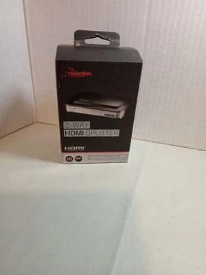 Rocketfish 2-Way HDMI Splitter GF-G1182 NEW - Image 1 of 3