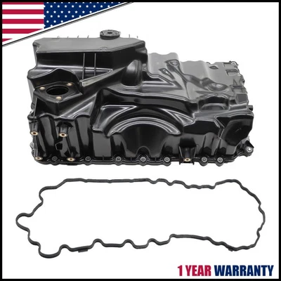 Engine Oil Pan w/ Gasket 11137618512 For BMW 228i 320i 328i 428i X1 Z4 L4 2.0L Foto 1 de 4